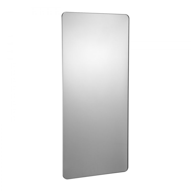 Aluminium Rectangle Mirror, Silver, 81.3cm x 182.9cm, Rectangle