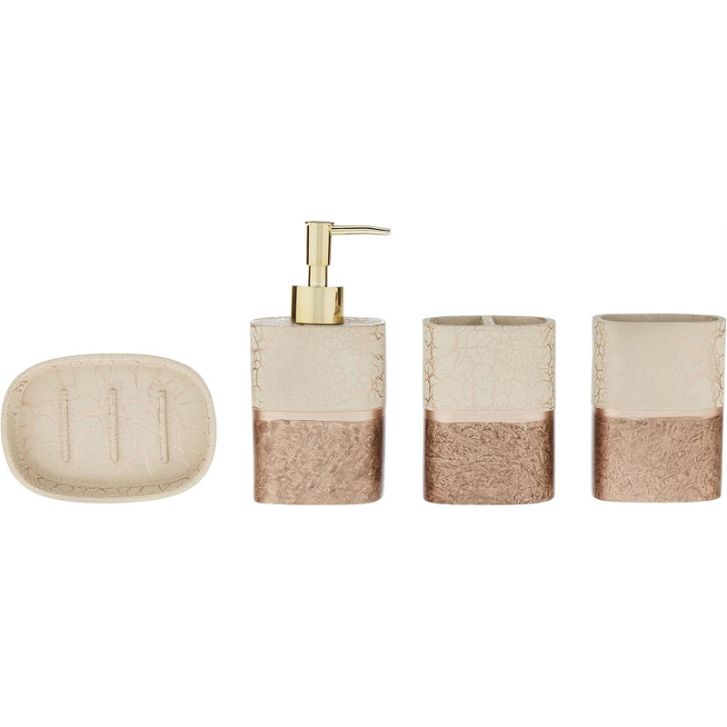 Bathroom accessory set