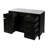 Celine 48 In Single Sink Bathroom Vanity With Quartz Top, Coffee Brown-124275969