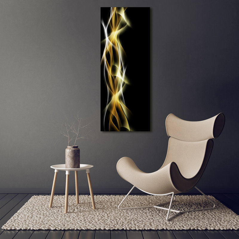 Abstraction Of Light - Wrapped Canvas Print