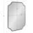 Aransa Scalloped Rectangle Wall Mirror-564624764-564624766