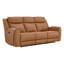 Canapé inclinable électrique en cuir véritable 87,01 po Mejas-124000590