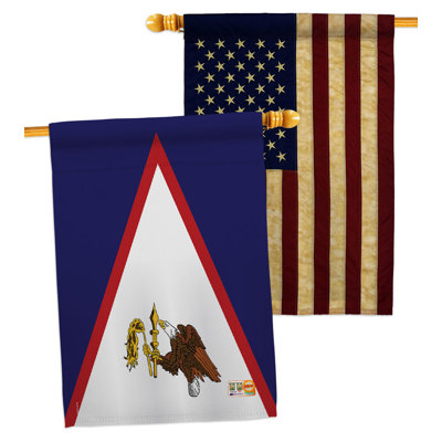 Drapeau de maison en polyester 2 faces 3 pi 3 po x 2 pi 3 po Home Decor