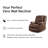 Pennside Faux Leather Recliner-1853815458