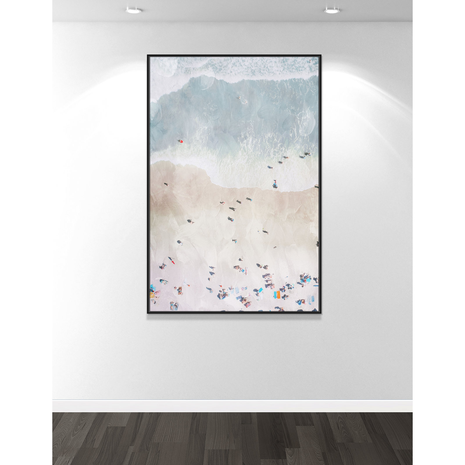 Beaching Out I Print by Milli Villa, Black Floater, 41.5'' W x 61.5'' H