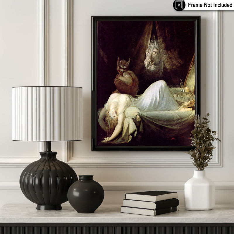 Le cauchemar, Unframed, Poster, 12"H x 16"W