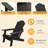 Alexander Foldable Outdoor Adirondack Chair-1405355840