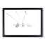 Ski Lift in Morillon France - Picture Frame Painting Print-56705247-56705251