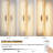 32" Dimmable LED Smoked Acrylic Shade Bath Bar Aluminum Vanity Light Fixture-788656470