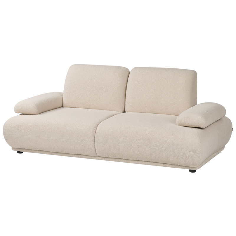 NACKA 3 Seater Sofa, Beige, Boucle