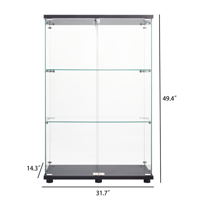 Présentoir H 49 po x l 31,7 po, Noir