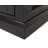 Abby Modern Wood Lateral File Cabinet - Black