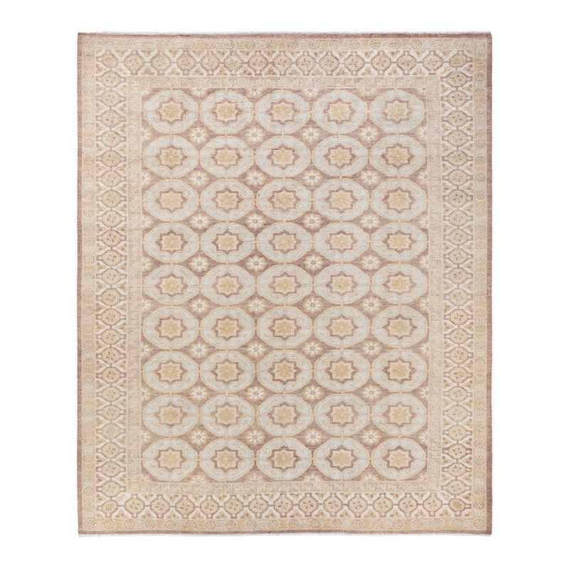 Keneshia One-of-a-Kind 8' 0" X 9' 7" Hand Knotted Area Rug