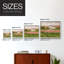 Eden Barn in Flower Fields - Reproduction encadrée - Restickable-1368799424-1368799480