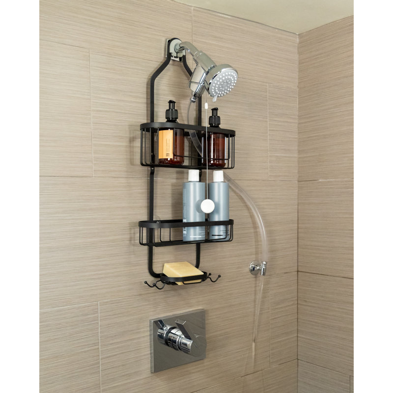 Chrome Wall Mounted Adjustable Spray Shower Head
