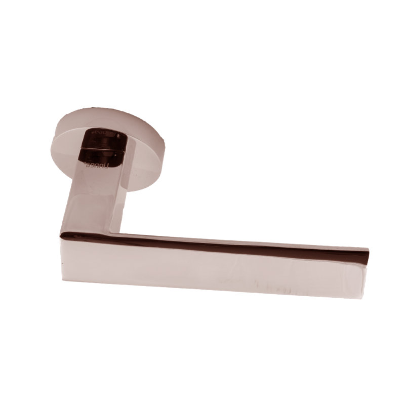 Privacy Door Lever Set, 2.75", Satin Black, Privacy (Bed & Bath)