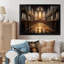 «Lansdcape Church céleste Embrace», reproduction sur toile-1148387581-1148387740