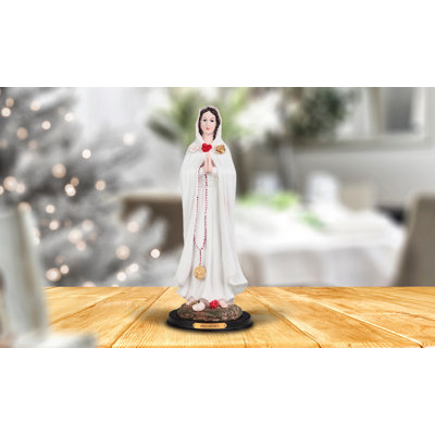 Figurine Sainte 12 "H Rosa Mistica