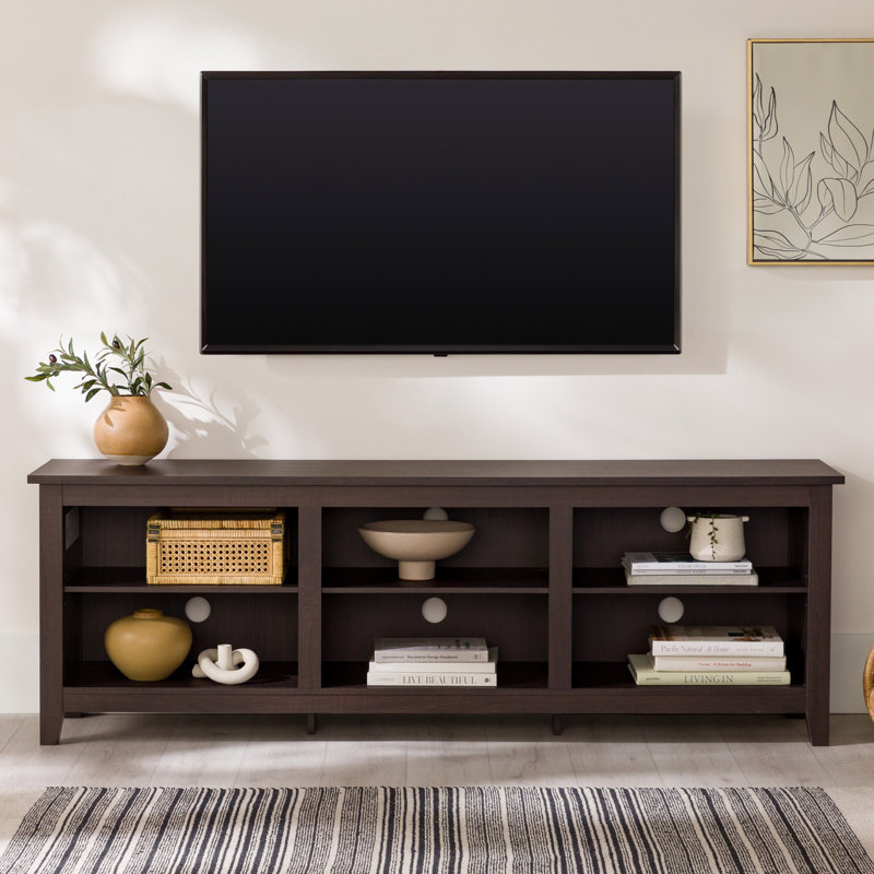 Meuble télé 70 po Modern Transitional, Espresso