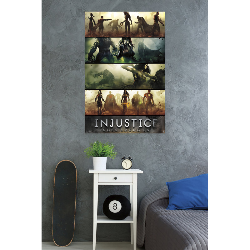 « injustice-bane », impression sur papier