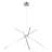 Replay 4 - Light Dimmable LED Sputnik Modern Linear Chandelier-757652869