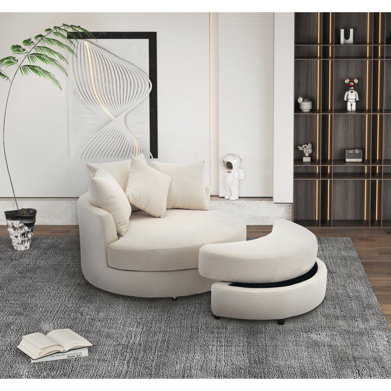 Rayella 49,2 de large, Chenille crème