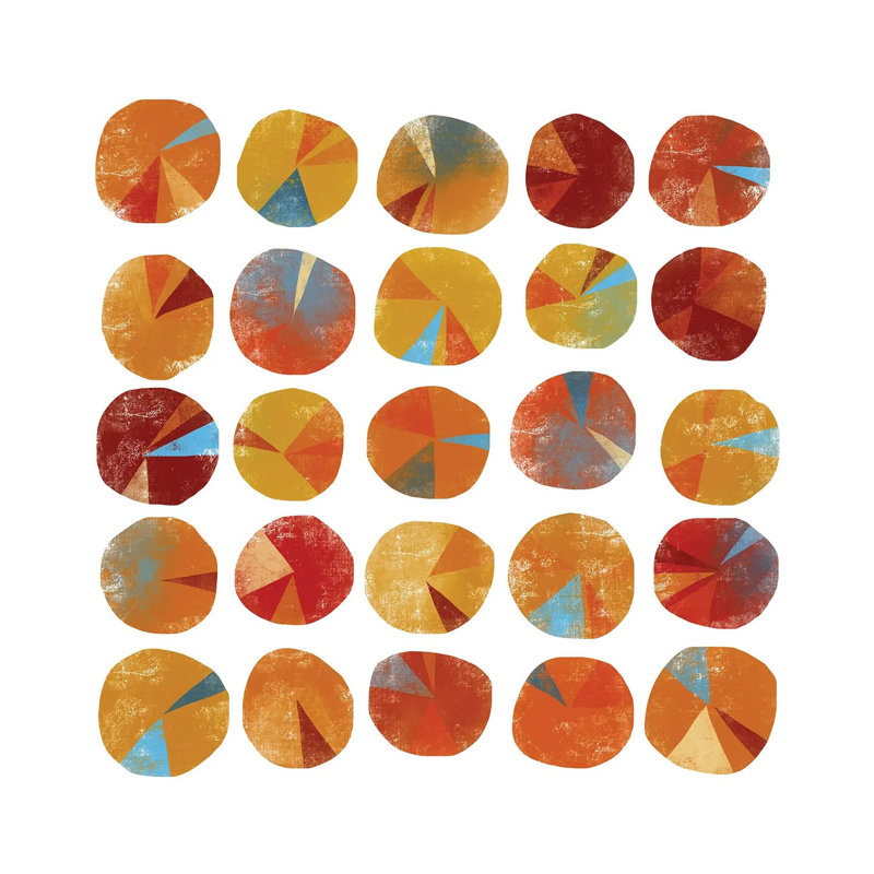 Pies Are Squared by Nic Squirrell - Gallery-Wrapped Canvas Giclée on Canvas, Wrapped Canvas