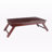 Canute Brown Finished Writing Desk with Pull-Out Drawer, 7.47" H X 24.87" W X 13.54" D