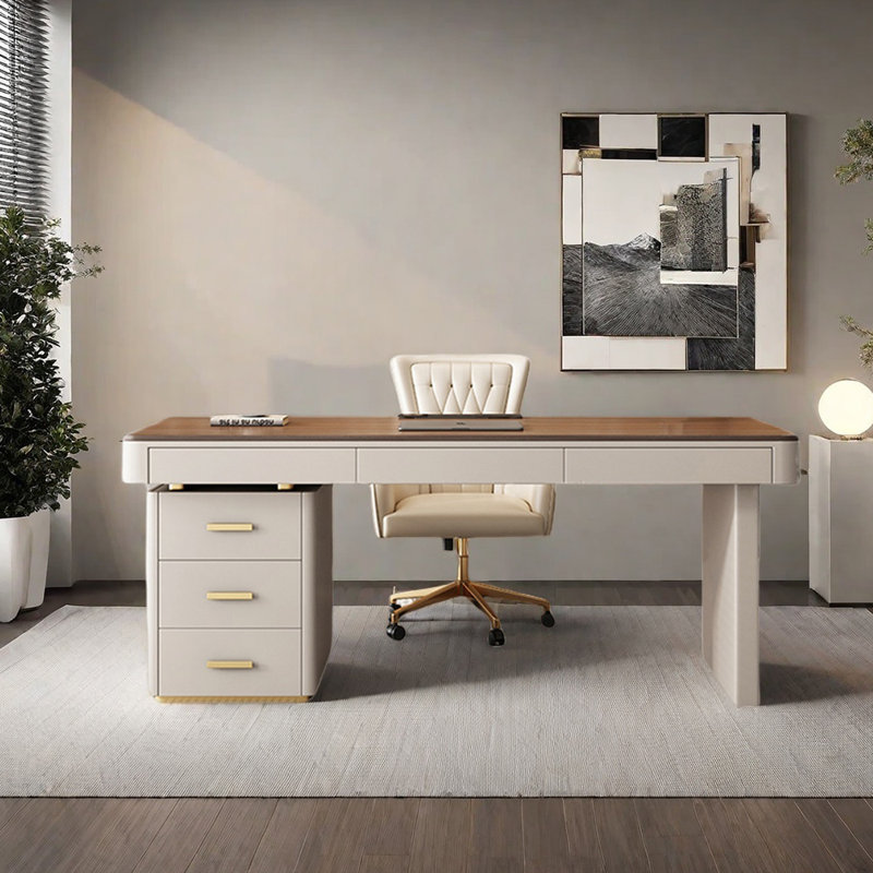 Bureau en bois massif multicouches