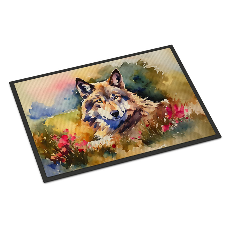 Lulya Non-Slip Doormat, L 18 po x L 27 po