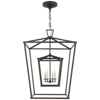 Chapman & Myers Darlana Large Double Cage Lantern