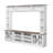 95.5" W Wall Unit Entertainment Center Tvs Up To 80"-245244134-255265314