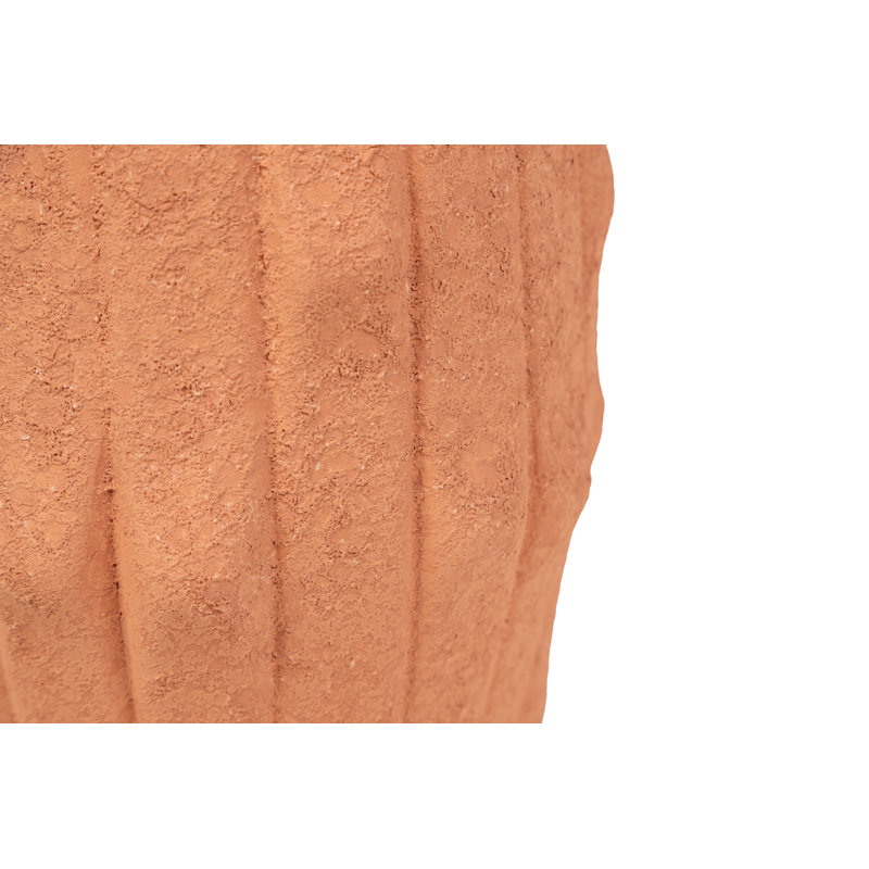 CERAMIC VASE , 33cm H x 17cm W x 17cm D, Orange