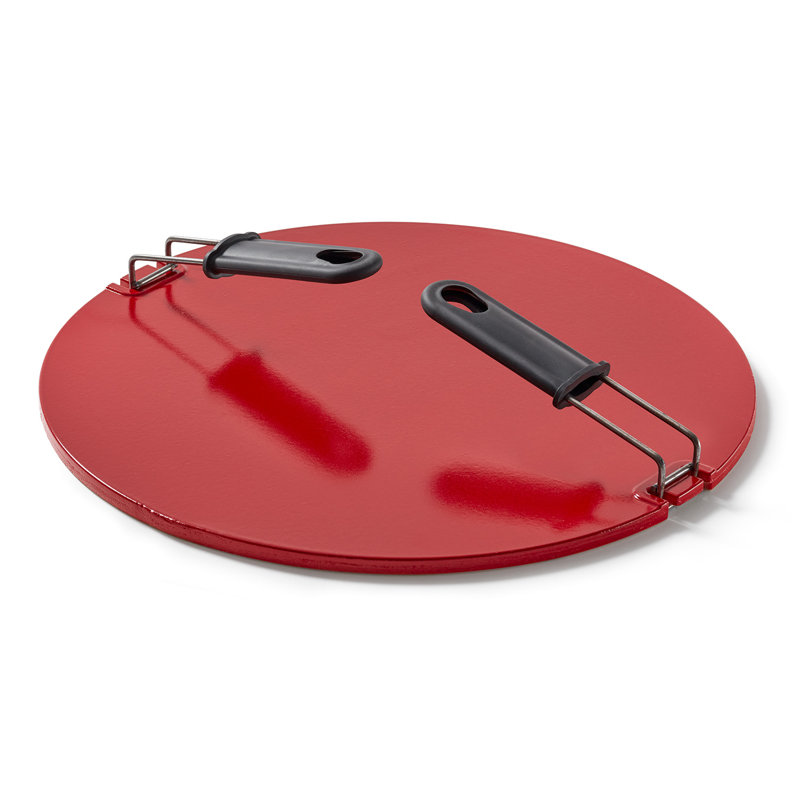 Easylife Tech Non-Stick 4 -Piece Pizza Stone, 0.4" H x 14" W x 12" L