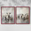 ANIMALS Series CCL XXV - Reproduction encadrée de qualité supérieure - prête à être accrochée - aucun clou requis - aucun clou requis-1132160577-1132160576