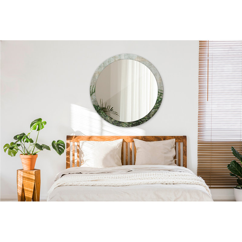 Huldar Glass Flat Wall Mirror