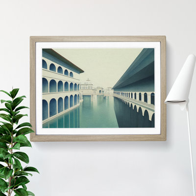 Canal Architecture - Single Picture Frame Print
