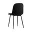 50cm H Velvet Upholstered Metal Side Chair-604880235