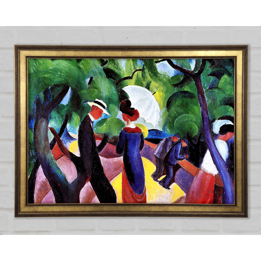 Promenade von August Macke - Druck