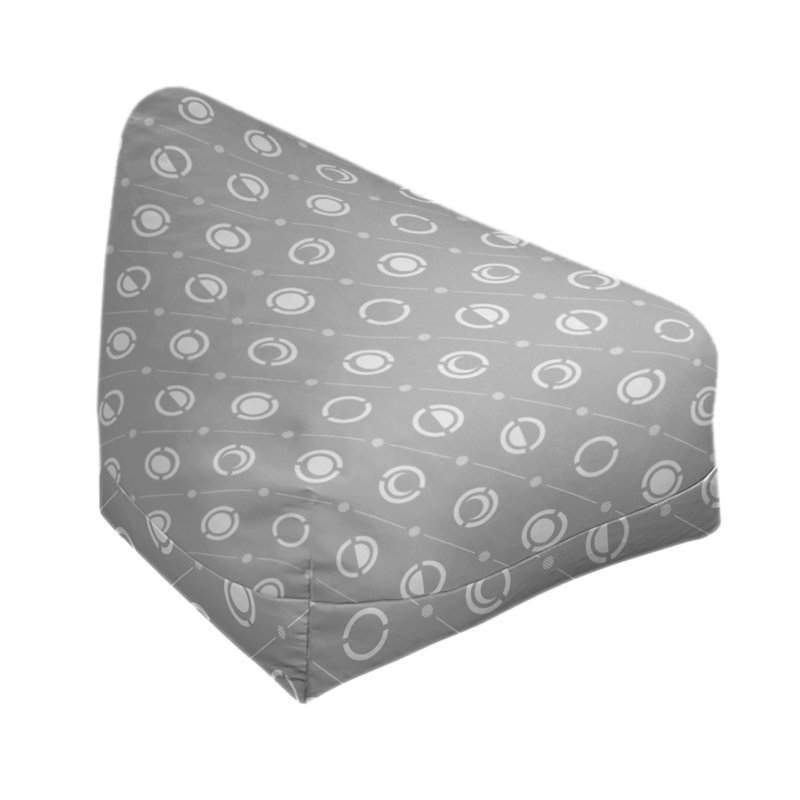 Housse de sac de pois, H 27 po x l 30 po x P 25 po, Gris, Bourre en polyester