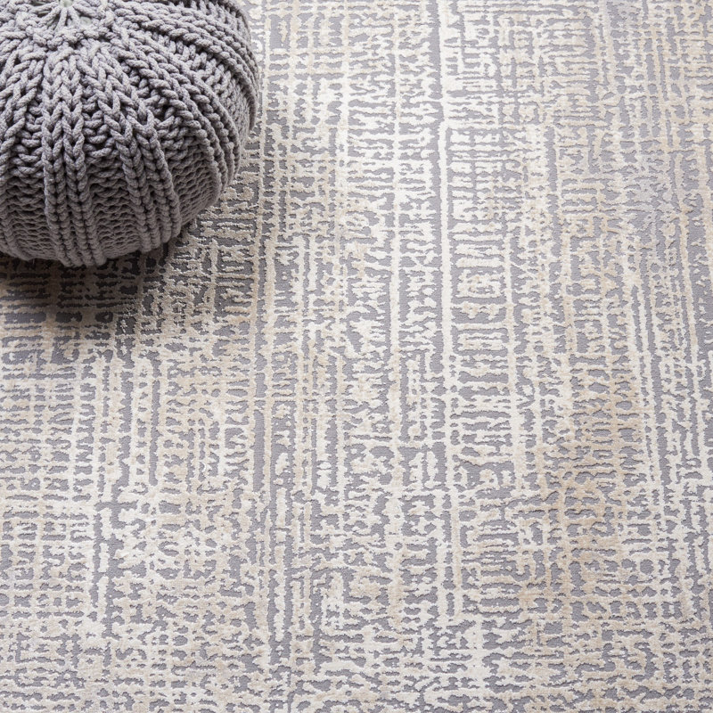 Tapis gris Edvin, Rectangle 6 pi 7 po x 9 pi