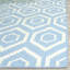 Normal Geometric Wool Hand Woven Area Rug-15021415