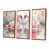 Toile avec cadre flottant brun