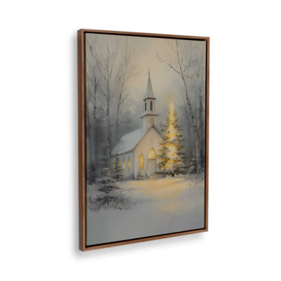 Silent Night Glow Canvas Art Print