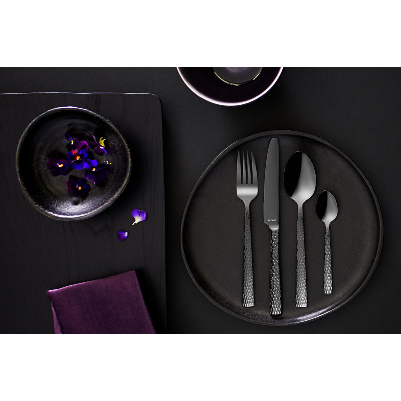 Amefa USA Corp Amefa USA Corp Felicity Stainless Steel Flatware Set - Service for 4 (Set of 20)