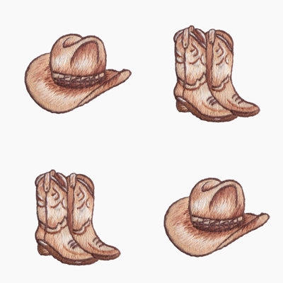 Set of 4 Cowboy Mix Cocktail Set