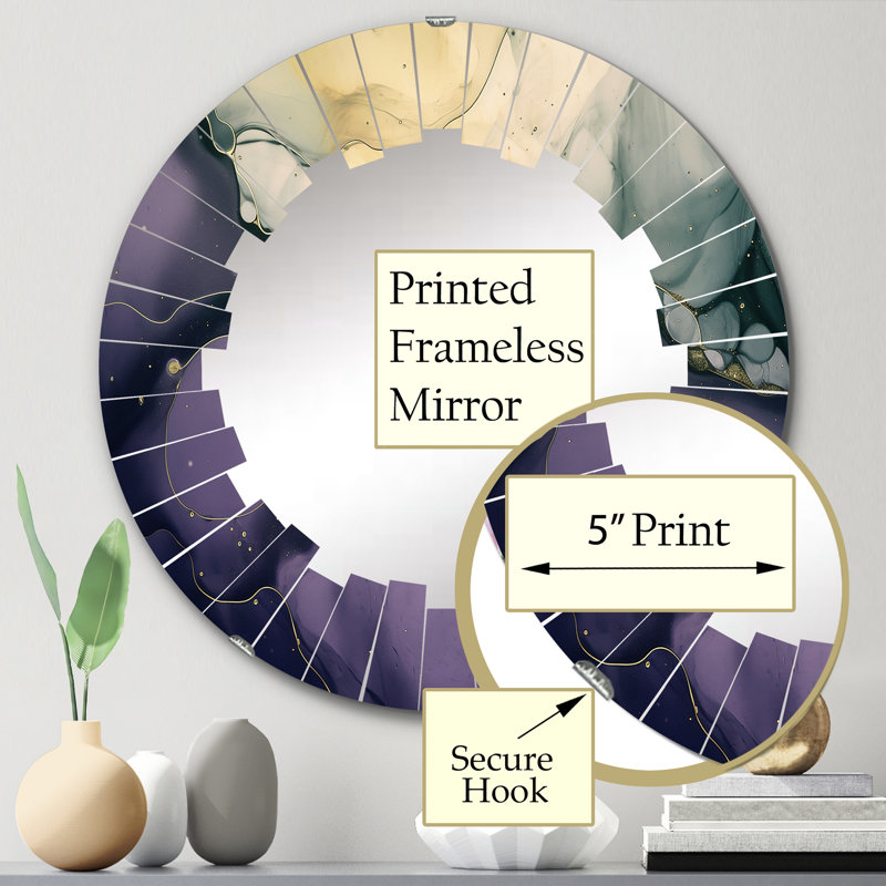 Miroir Coquilla, 24 po x 24 po