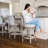Maven Lane Pullman Stool with Fabric Upholstery-93617878-93617880-121594406