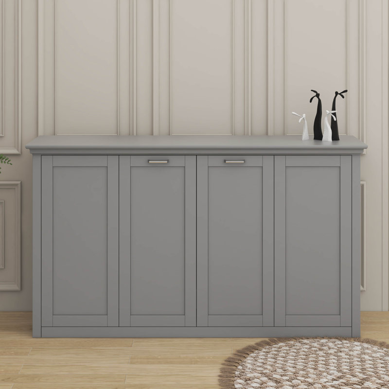 Lit escamotable simple, peut être plié dans une armoire