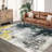 Area Rugs for Living Room or Bedroom Boho Floral Area Rug Washable NonSlip Carpet Rug for Bedroom or Living Room Ideal Home Decor-1164595512-1164595509